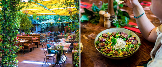 This address hides the ideal terrace for an aperitif, lunch, or dinner on the terrace or shelter in spring