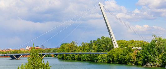 Ramier Island transformed after the construction of two footbridges, the end of a titanic project in Toulouse