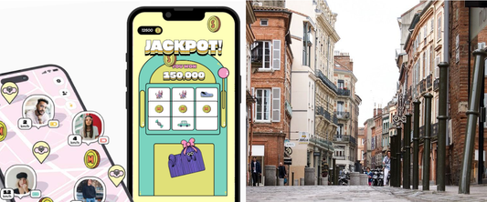 Walking in Toulouse can earn money with the MACADAM app