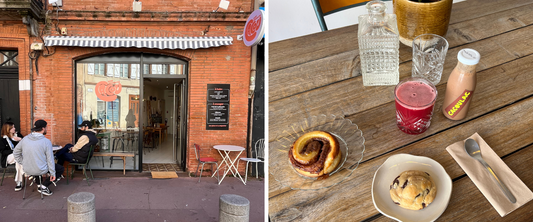 Cacou is the first "country house" style café-flea market in the heart of Toulouse city centre.