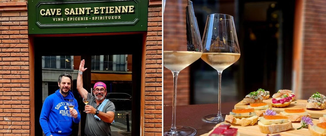 Saint-Etienne cellar: 1,200 references, a terrace and the ambition to break the codes of wine